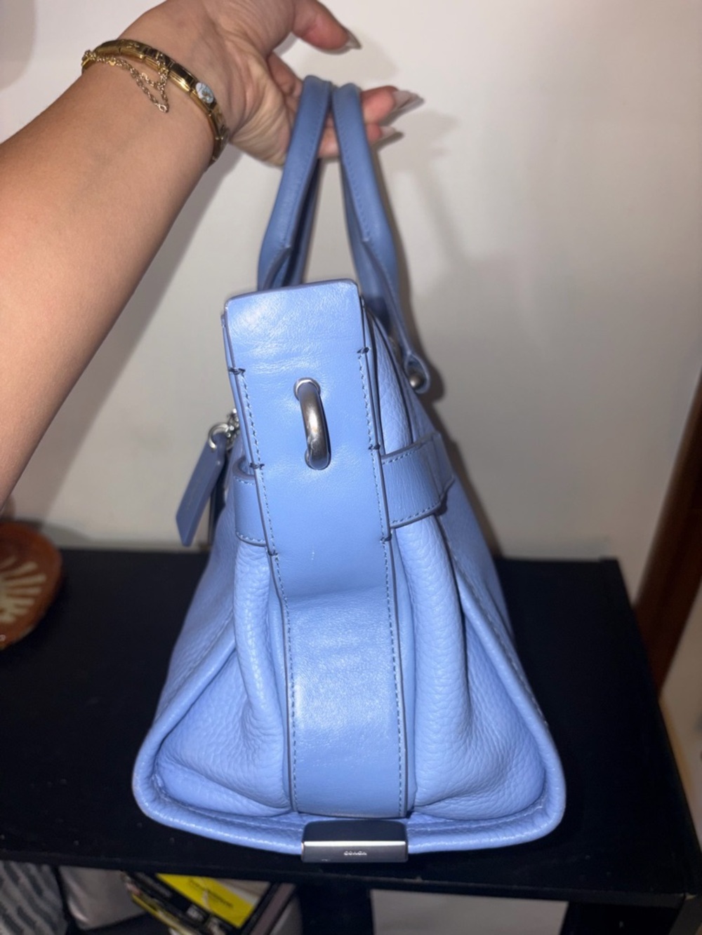Coach Swagger Carryall Bag in baby blue - Picture 5 of 6